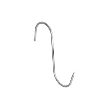 Gancho Carnicero Inoxidable Nº 7 de 220 x 10  mm.