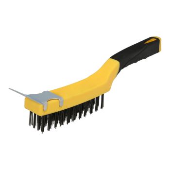 Cepillo Manual Acero Soldador Con Rascador