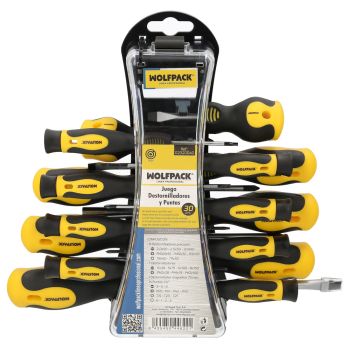 Juego Destornilladores y Puntas Con Soporte. 30 Piezas