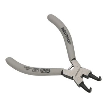 Alicates Arandelas Interiores Curvo 125 mm. Acero Din 5254