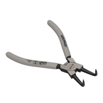 Alicates Arandelas Interiores Curvo 175 mm. Acero Din 5256