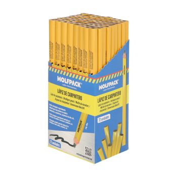 Lapiz Carpintero Standar Caja 72 Lapices