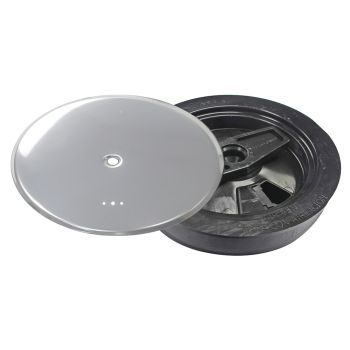 Tapa Bote Sifonico Pvc T 89 A Ø 110 mm. Con Aireador