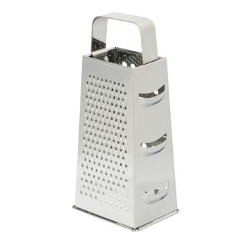 Rallador 4 Caras Acero Inoxidable 21 cm.