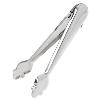 Pinzas de Acero Inoxidable Para Hielo. Con Muelle de Apertura