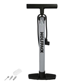 Bomba Inflar 5,5 Bares. Valvulas SCHRADER y PRESTA con Adaptadores. Base Plastico