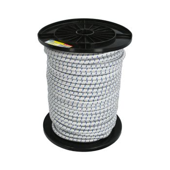 Cuerda Elástica Forrada   10 mm. Rollo de 100 metros