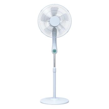 Ventilador Suelo Silencioso Con Mando. Ø 43 cm. Altura 140cm. 55 watt. Funcion Oscilante.