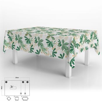 Mantel Antimanchas Hule Rectangular 140 x 250 cm. Primavera