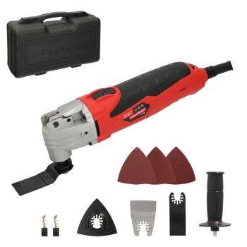Herramienta Multifuncion Oscilante 300 Watt. Con Accesorios