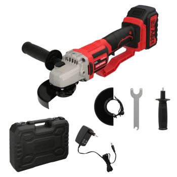 Amoladora A Bateria 20 Volt. Con Bateria 4.0 Ah. Ø 115 mm. 7.000 R.P.M.