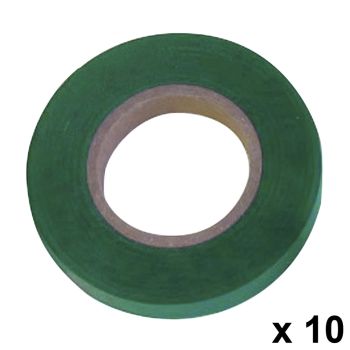 Cinta Atadora 11 x 0,15 mm. x 26 metros Verde (Pack 10 Rollos)