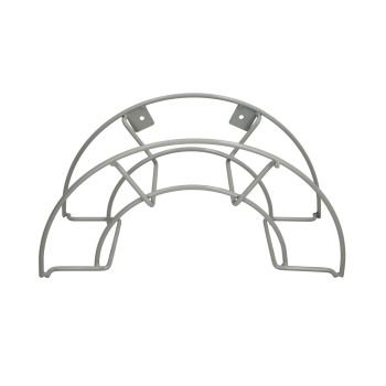 Soporte Manguera Pared Metalica 1/2 Luna Color Gris