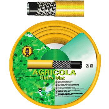 Manguera Amarilla Hidro Mat 19 mm. - 3/4"   Rollo 50 Metros