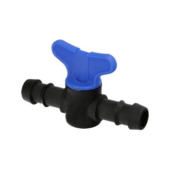 Llave De Paso Extra Para Tuberias Goteo Ø 16 mm. (Bolsa 50 Piezas)