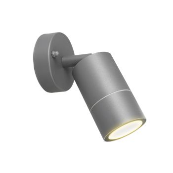 Lampara Aplique Exterior GU10 IP44 Color Gris Inclinación Orientable