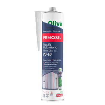 Masilla Poliuretano Blanca Cartucho 300 ml.