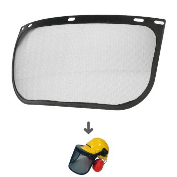 Protector Facial De Recambio Para Casco Con Visera, Protector Facial De Rejilla y Protector Auditivo Maurer Modelo 99790