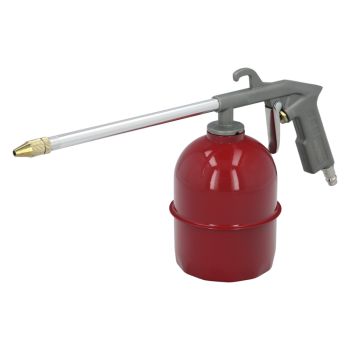 Pistola Petrolear Neumatica Deposito Inferior Con Adaptador Rapido