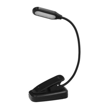 Linterna Led De Mesa, Lectura, Partituras Con Clip A Pilas