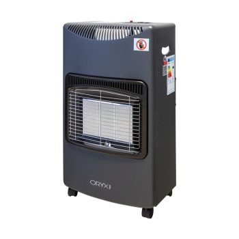 Estufa Gas Infrarroja Ceramica 4,5 Kw. 3 Potencias, Con Ruedas, Encendido Piezo-Electrico